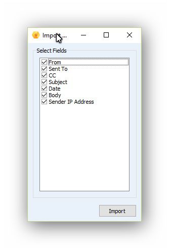 Select Email Fields
